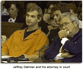 Jeffrey Dahmer and attorney