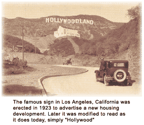 History of Hollywood, California